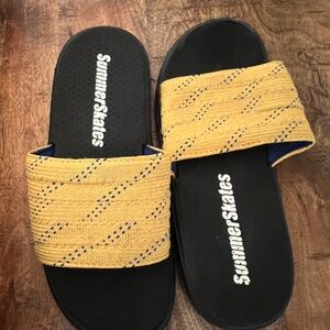 - summer skates slide on shoes